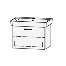 Unterbau Vanity Renova Plan Easy 70