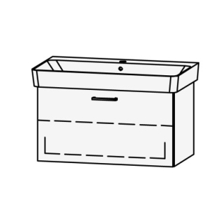 Unterbau Vanity Renova Plan Easy 85