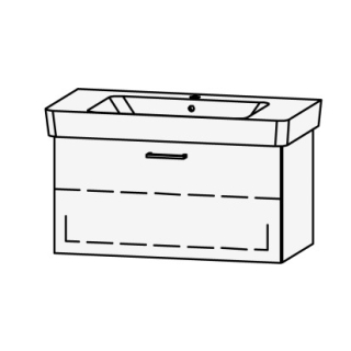 Unterbau Vanity Renova Plan Easy 90