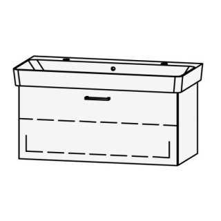 Unterbau Vanity Renova Plan Easy 100