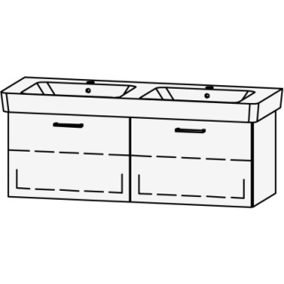 Unterbau Vanity Renova Plan Easy 130