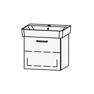 Unterbau Vanity Renova Plan Easy 55