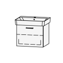 Unterbau Vanity Renova Plan Easy 60