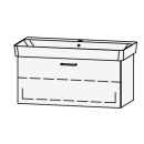 Unterbau Vanity Renova Plan Easy 100