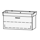 Unterbau Vanity Renova Plan Easy 100