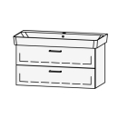 Unterbau Vanity Renova Plan 100