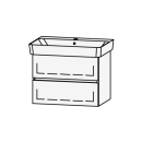 Unterbau Vanity Renova Plan Line 70