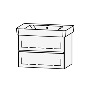 Unterbau Vanity Renova Plan Line 75
