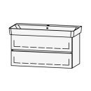 Unterbau Vanity Renova Plan Line 100