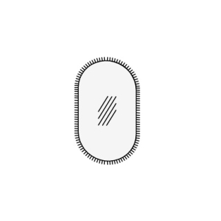 Spiegelwand Vanity Namiura 50 / IP24