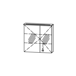 Spiegelschrank Vanity Sanida 70 / IP24