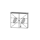 Spiegelschrank Vanity Sanida 80 / IP24