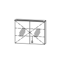 Spiegelschrank Vanity Sanida 90 / IP24