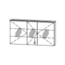 Spiegelschrank Vanity Sanida 130 / IP24