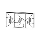 Spiegelschrank Vanity Sanida 130 / IP24