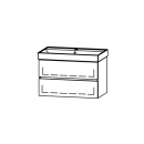 Unterbau ProCasa Cinque Kivos Line 80