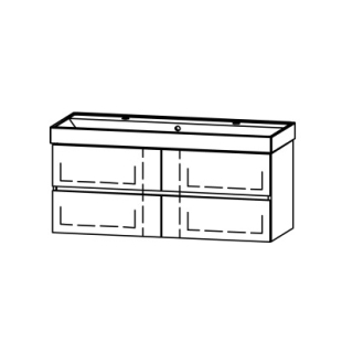 Unterbau ProCasa Cinque Kivos Line 120