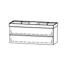 Unterbau ProCasa Cinque Kivos Line 120