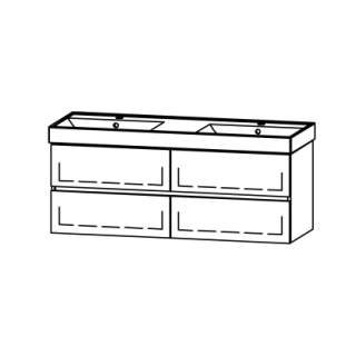 Unterbau ProCasa Cinque Kivos Line 130