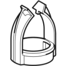 Schnapphaken Geberit