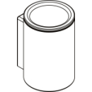 Zahnbecher Axor Universal Circular, glasklar