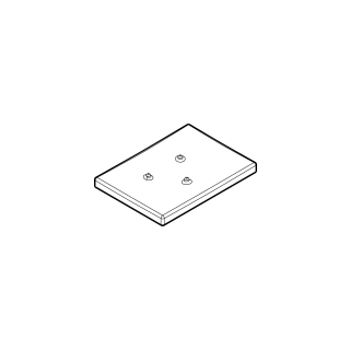 Seifenschale Axor Universal Rectancular, glasklar