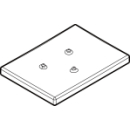 Seifenschale Axor Universal Rectancular, glasklar