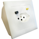 FI-Sicherheitssteckdose Keller 2-Fach Sidos