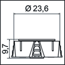 CLINIC Snap NEOSTRAHL Strahlf. rot M22 / M24 01421190