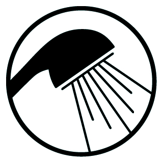 Duschbrause Eco Tre verchromt 1/2" / 3 STRAHL/JETS 05984998