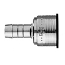 Schlauchkupplung Messing verchromt 13 MM 12411097