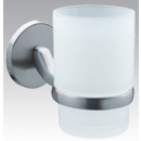 Porte-verre simple Roma chromé 7 X 11 X 9.5 CM 4558