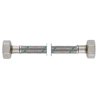 Panzerschlauch DN8 IG x AG 1/2" X 1/2" 60736175