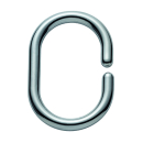 Duschvorhangringe Basic chrom 6 X 4.2 CM 81500013