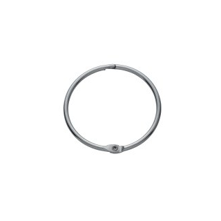 Duschvorhangringe Fares schwarz, rund Ø 55 MM 81500014