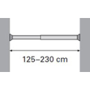 Duschvorhangstange Basic schwarz matt 125-230 CM 81600010