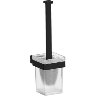 Klosettbürstenhalter NEW LEA 1800, Glasbehälter fume