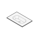 Waschtischelement Mineralstoff