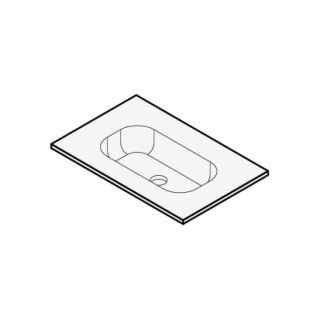 Waschtischelement Mineralstoff