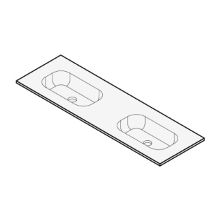Waschtischelement Mineralstoff