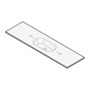 Waschtischelement Mineralstoff