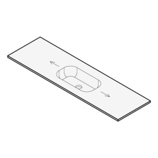 Waschtischelement Vollkern