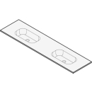 Waschtischelement Mineralstoff