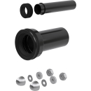 WC Anschlussgarnitur d 90 mm, Länge 230 mm