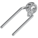 Handtuchhalter 2-arm SMARAGD LIVIO ADESI schwenkbar ,...