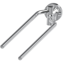 Handtuchhalter 2-arm SMARAGD LIVIO ADESI schwenkbar ,...