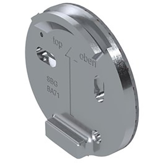 Wandbefestigung SMARAGD LIVIO ADESIO mit aufgeklebtem Schallschutz