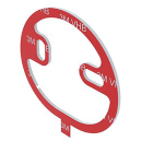 Klebepad SMARAGD LIVIO ADESIO 5 Stück, rund