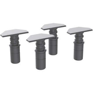 Montagefüsse LEVEL für Duschflächen bis 1000mm