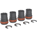 Verriegelung LEVEL für 4 Montagefüsse LEVEL